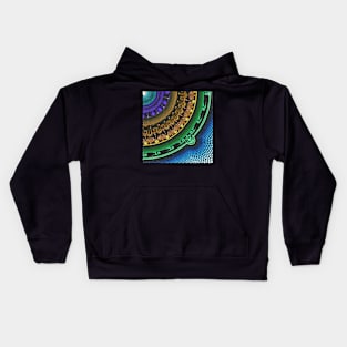 Mandala Sol de Colores Kids Hoodie